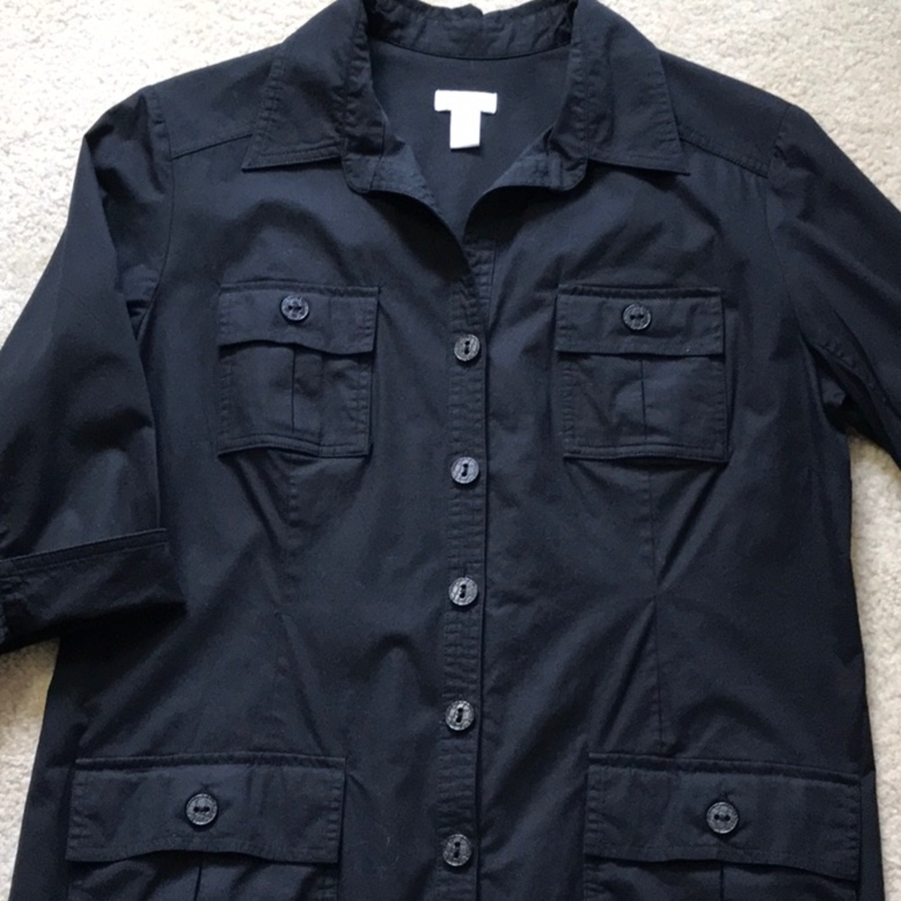 DRESS Chicos size 2 Shirt dress